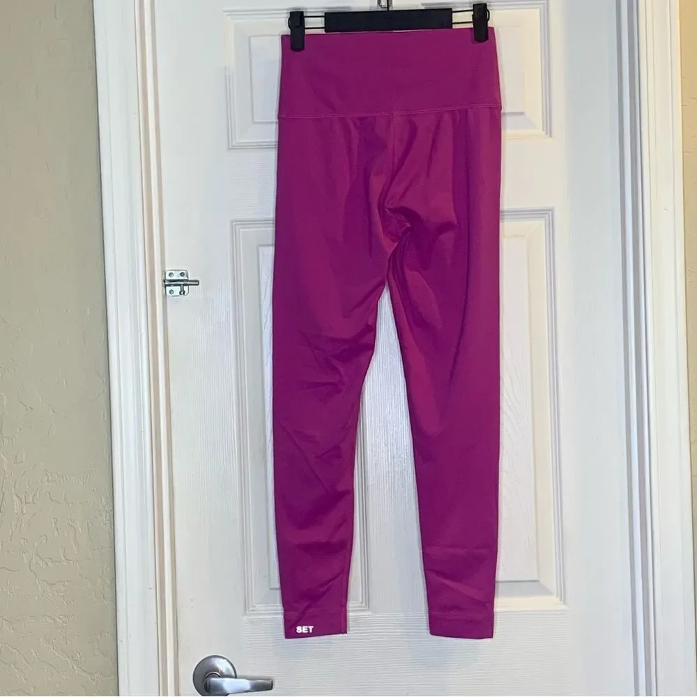 SET ACTIVE LUXFORM LEGGING Magenta Size Small
